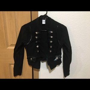 Steampunk crop jacket